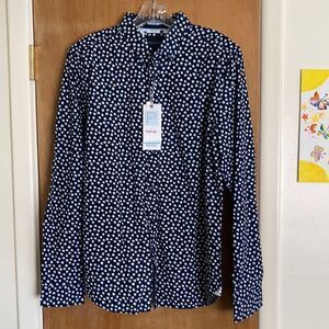 Denim & Flower L/S Poplin Buttondown Shirt